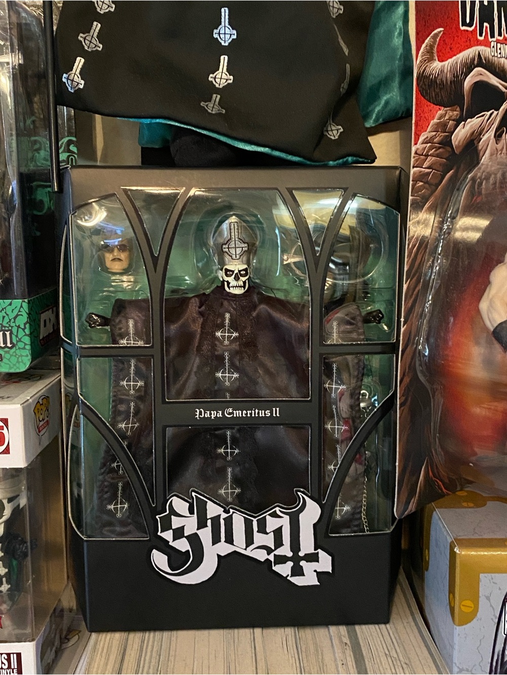 Super7 Ghost Ultimates Papa Emeritus II Figure New in Box
